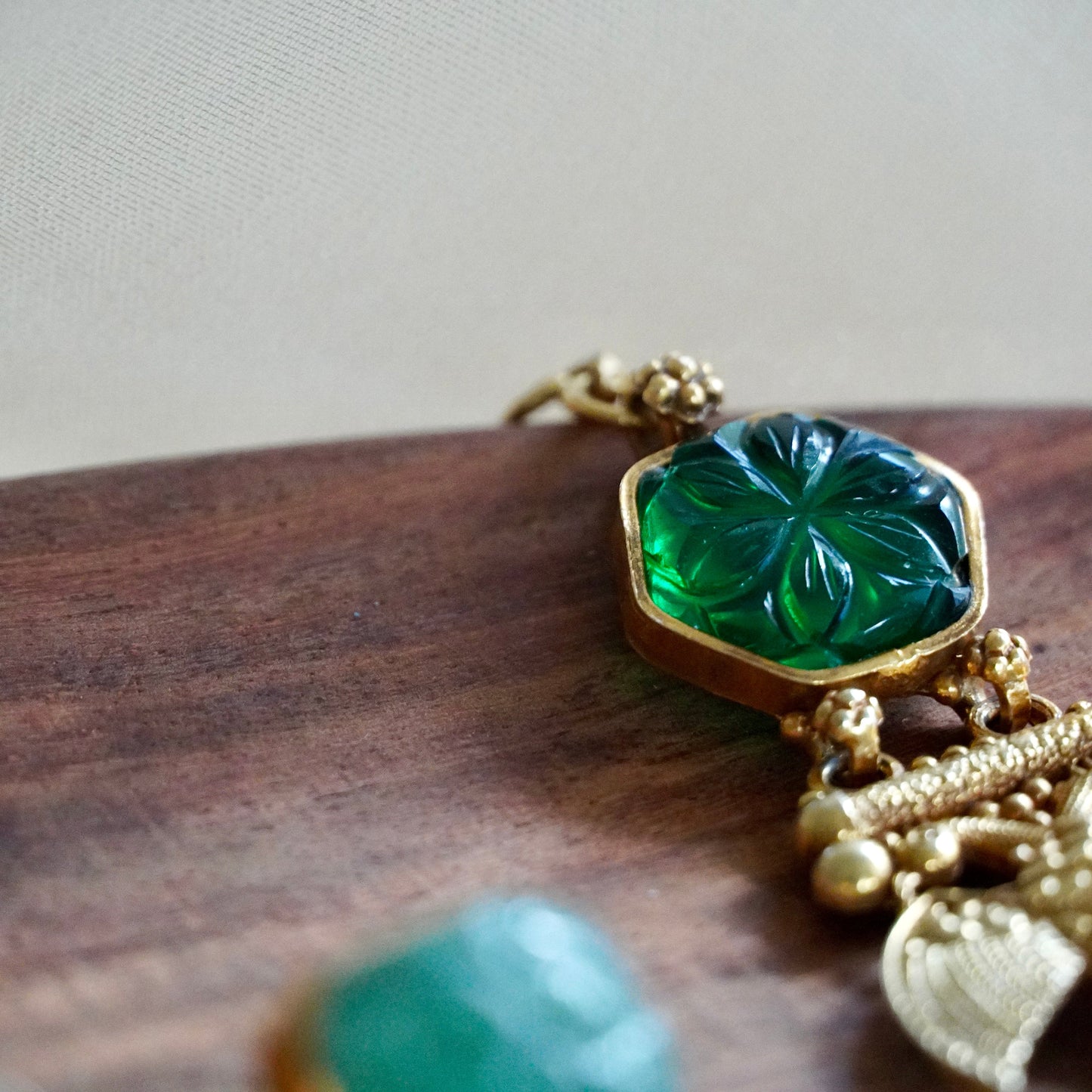 ORN013 Gold Plated 92.5 Silver Mysore Ganda-Berunda haar