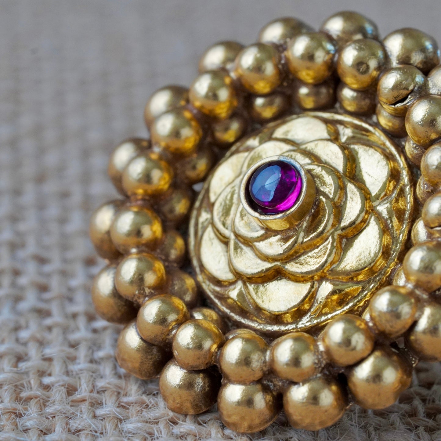 ORN014 Gold Plated 92.5 Silver Elephant Bore hasli Choker and tops