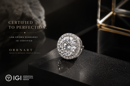 1.52 carat Lab Grown diamond pendant