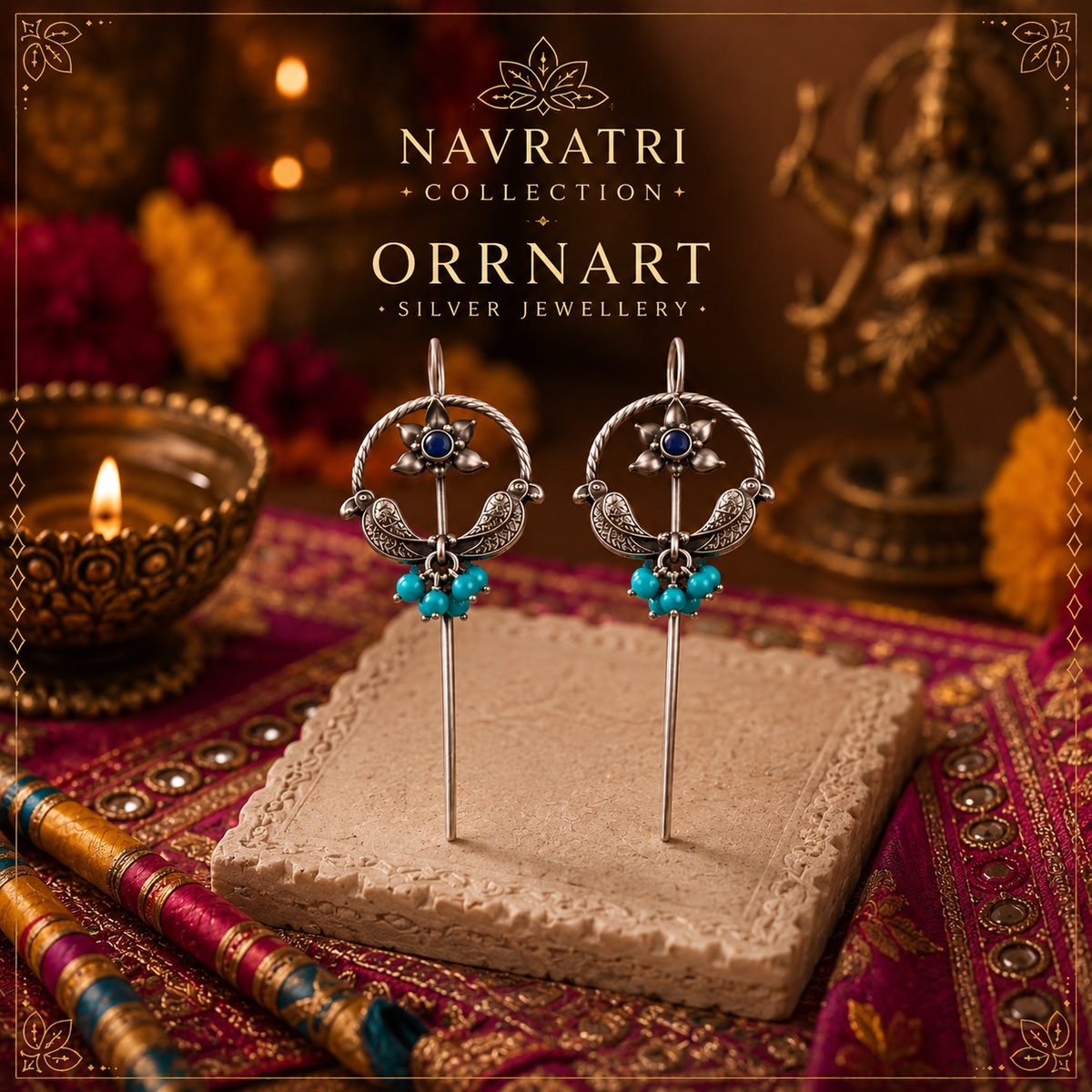Chidiya needle Earrings